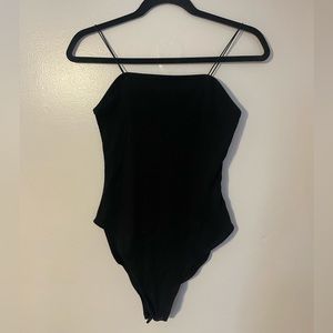 black bodysuit